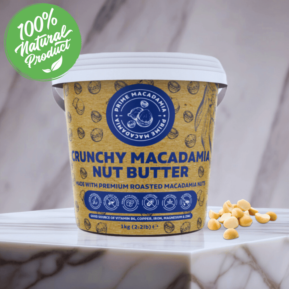 Crunchy Macadamia Nut Butter 1kg