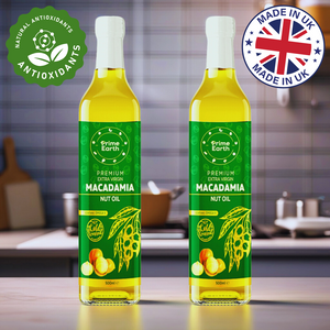 Cold Pressed Extra Virgin Macadamia Nut Oil 500ml (x2 pack)