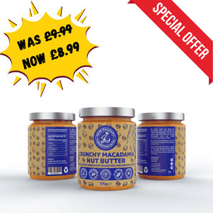 Crunchy Macadamia Nut Butter 170g