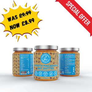 Smooth Macadamia Nut Butter 170g